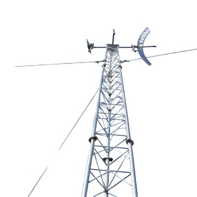 ท่อเหล็กไมโครเวฟ สายสื่อสารหอคอย 20- 80M 3 ขา