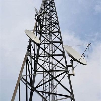 30 40 50 เมตร สายวิทยุ 3 ขา ทาวเวอร์เหล็กมุม 5G เครือข่าย สายวิทยุไมโครเวฟ