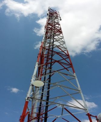 30 40 50 เมตร สายวิทยุ 3 ขา ทาวเวอร์เหล็กมุม 5G เครือข่าย สายวิทยุไมโครเวฟ