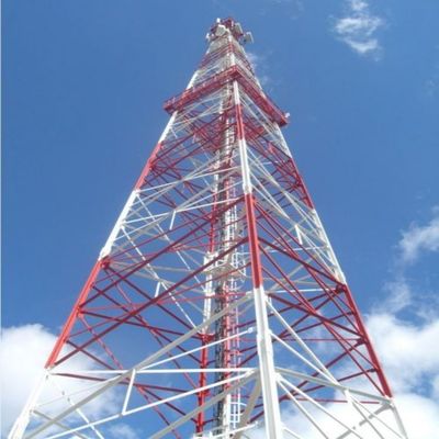 โครงสร้างกรอบ โบลท์บันได 4 ขา Tower Gratice ความสูง 5-200M