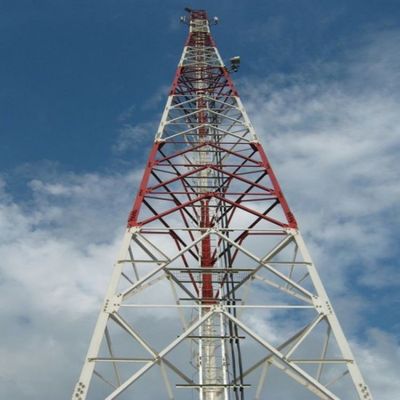 โครงสร้างกรอบ โบลท์บันได 4 ขา Tower Gratice ความสูง 5-200M