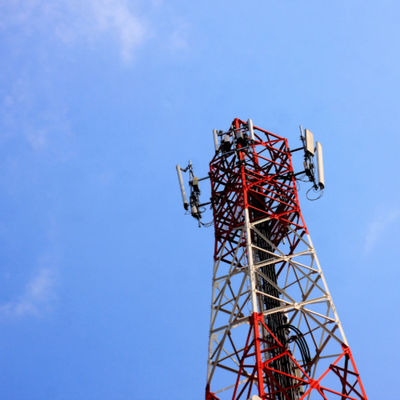 เครือข่าย Wifi มือถือ 4G 5G GSM สัญญาณวิทยุ 4 ขา มุม โรงแรมโทรคมนาคม