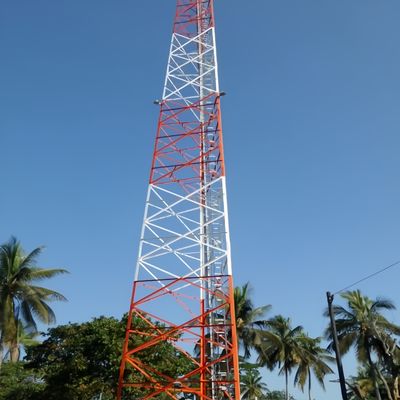 30M 40M 50M 3 ขา ทาวเวอร์รองรับตัวเอง สื่อสาร Isp ผู้ให้บริการบริการอินเตอร์เน็ต 4G 5G ทาวเวอร์