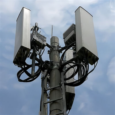 การสื่อสาร 20 30 40 M อินเทนเนียที่รองรับตัวเอง มัสต 4G 5G Wifi Monopole หอโทรคมนาคม