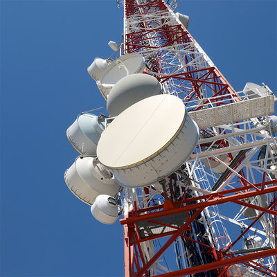 เครือข่าย 5G Wifi แอนเทนน่า สถานีฐาน แอนเทนน่ายืนเอง หอคอย 4 ขา โทรศัพท์มือถือ หอคอยทีวีกลางแจ้ง