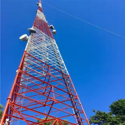ช่องโทรทัศน์ สันตะกอน 3 ขา ทาวเวอร์เหล็กท่อ 175M- 300M