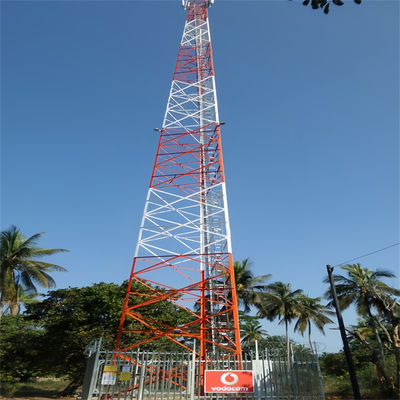 โรงงานโทรคมนาคมกระดาษเหล็ก 30-80m สูง 3 ขา