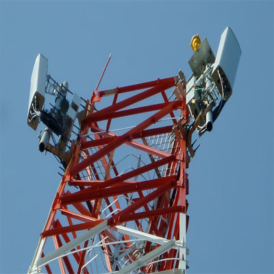 30M 40M 50M 3 ขา ทาวเวอร์รองรับตัวเอง สื่อสาร Isp ผู้ให้บริการบริการอินเตอร์เน็ต 4G 5G ทาวเวอร์