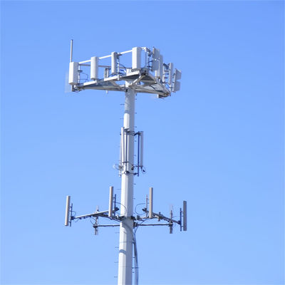 เครือข่าย โทรศัพท์มือถือ โมโนโปโลหิน Wifi Antenna Tower สัญญาณ