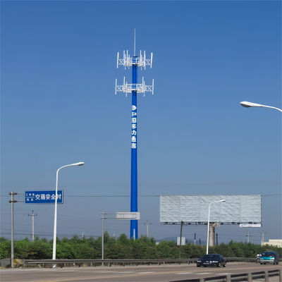 เครือข่าย โทรศัพท์มือถือ โมโนโปโลหิน Wifi Antenna Tower สัญญาณ