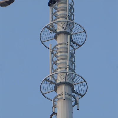 ราคาที่รองรับตัวเอง Wifi ระยะไกล โทรศัพท์มือถือ ระบบทํางาน ไมโครเวฟ แอนเทนน่า เหล็ก โมโนโปล์ ทาวเวอร์