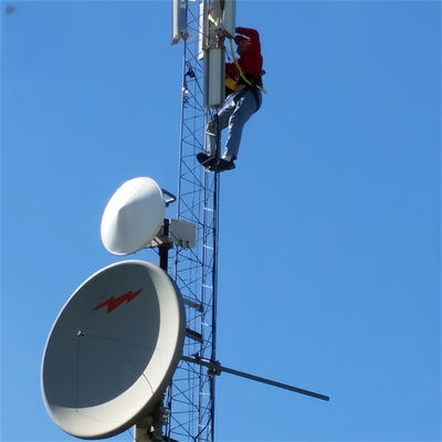 บริษัทโทรคมนาคมขนาดเล็กที่รองรับตัวเอง โซลล์แอนเทนนา พีลอน 5G เครือข่าย 20 ฟุต พลาตฟอร์มหลังคาบนหอคอย