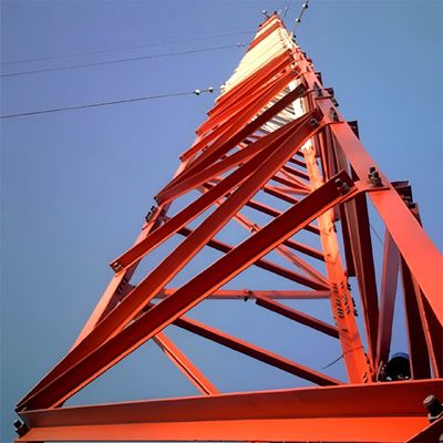 ท่อเหล็กไมโครเวฟ สายสื่อสารหอคอย 20- 80M 3 ขา