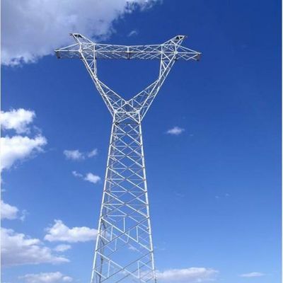 110KV 220KV Hot Dip Galvanized สายไฟฟ้าขนาดใหญ่ หอคอยไฟฟ้าความดันสูง