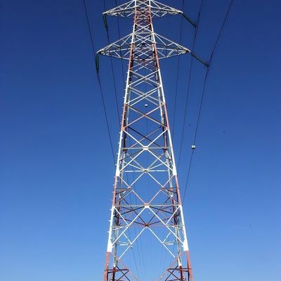 110 Kv Tower สายไฟฟ้าขนาดใหญ่กระดาษกระดาษกระดาษกระดาษขัด