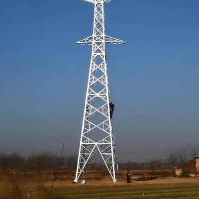 110 Kv Tower สายไฟฟ้าขนาดใหญ่กระดาษกระดาษกระดาษกระดาษขัด