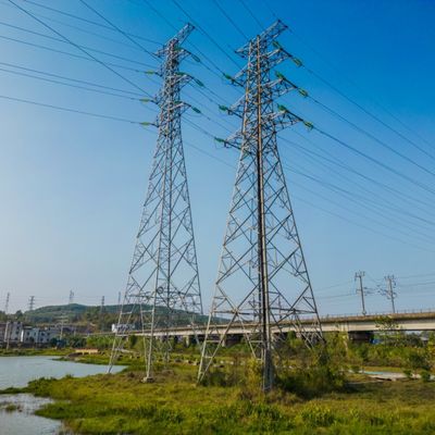 มุมเหล็ก โต๊ะไฟฟ้าความดันสูง ความเร็วลม 30-180 Km/H 132kv โต๊ะส่งไฟฟ้า