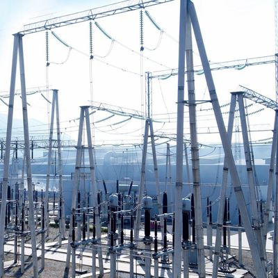 มุมเหล็ก โต๊ะไฟฟ้าความดันสูง ความเร็วลม 30-180 Km/H 132kv โต๊ะส่งไฟฟ้า
