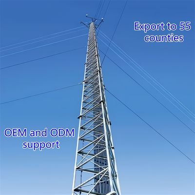 เสาเหล็กสามขา ทนทานต่อการกัดกร่อน เหมาะสำหรับการติดตั้งภายนอกอาคารและรองรับน้ำหนักมาก