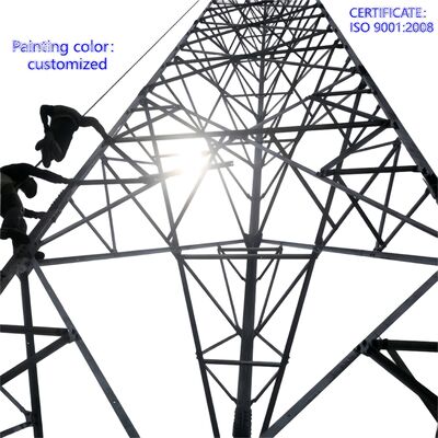 20 - 50m 55m 60m 70m 80m Hot DIP กระปุก 3 ขา ทาวเวอร์รองรับตัวเอง 3 ขา ทาวเวอร์มุม