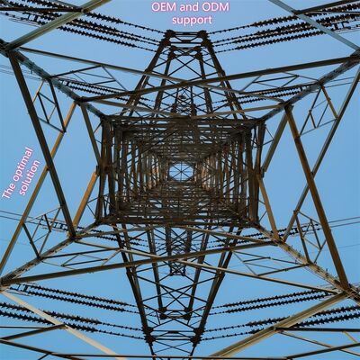 Hot Dip Galvanized 4 Leg Angular Steel Free Standing Gsm Cdma ดาวเทียม โทรคมนาคมหอคอย