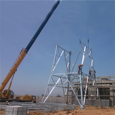 20 30 40M 4 ขา ลายเหล็กมุม ทนทาน 5G Wifi Cell Signal Booster หอคอยโทรคมนาคม