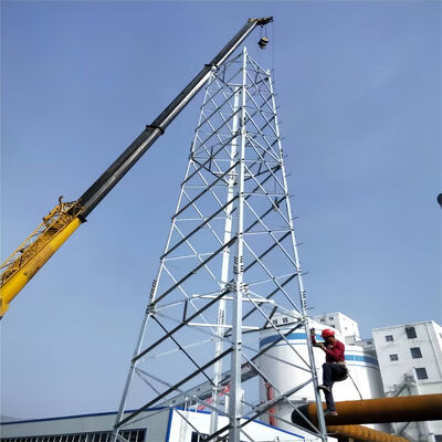 20 30 40M 4 ขา ลายเหล็กมุม ทนทาน 5G Wifi Cell Signal Booster หอคอยโทรคมนาคม