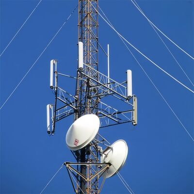 Guyed Wire Tower designed extensive coverage elevation applications using steel materials proven engineering design codes