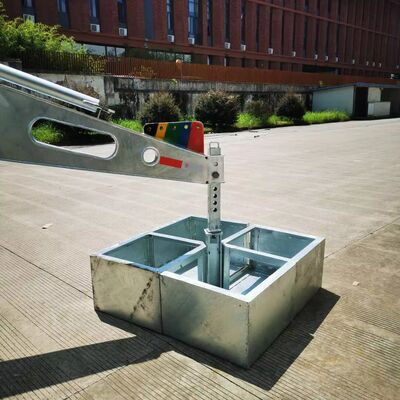 หัวหิน 15-30M สแตนเลส กระบะรถบรรทุกติดตั้งแอนเทนน์สื่อสาร 40M / S กันลม