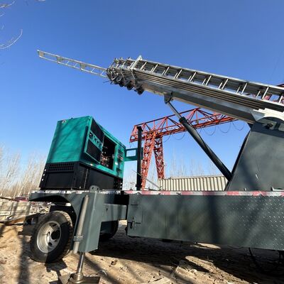 หอคอยยืดหดได้สำหรับงานหนักพร้อมค่าเบี่ยงเบนแนวตั้งน้อยกว่าหนึ่งในพัน ให้ประสิทธิภาพสำหรับงานสื่อสารและให้แสงสว่าง