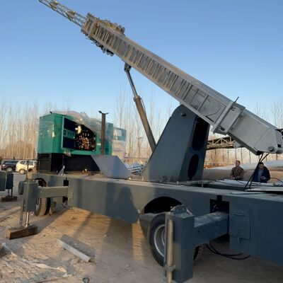 หอคอยยืดหดได้สำหรับงานหนักพร้อมค่าเบี่ยงเบนแนวตั้งน้อยกว่าหนึ่งในพัน ให้ประสิทธิภาพสำหรับงานสื่อสารและให้แสงสว่าง