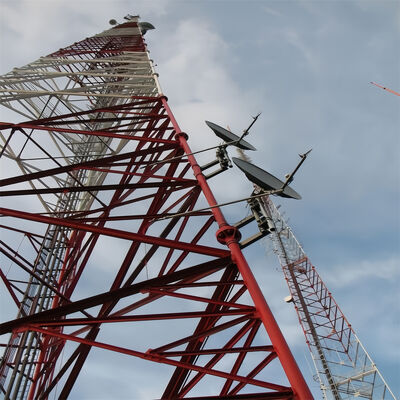 Versatile Design 3 Legged Tubular Steel Tower Suitable for Multiple Applications Including Antenna and Lighting Support