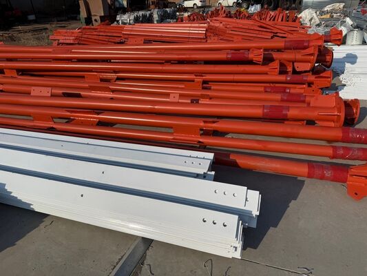 15 23 31M การบํารุงรักษาที่ต่ํา 3 ขา สแตนเลสท่อเหล็กเหล็กเหล็กกระดาษกลางแจ้ง 5G 4G Wifi ทาวเวอร์โทรคมนาคมชนบท