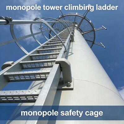 18 26 34M ภูมิทัศน์เมือง Monopole เหล็กชุบสังกะสี Self Supporting กลางแจ้ง 5G 4G Wifi Aesthetic Telecom Tower