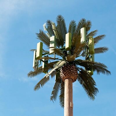 38M Bionic Tree Tower สร้างจากเหล็กกระปุกและพลาสติกทน UV รับประกันความทนทานและความทนทานต่อการกัดกร่อน