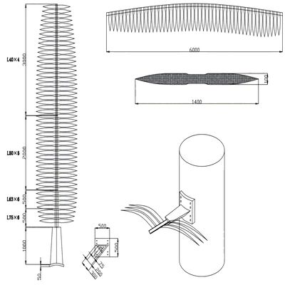 Bionic Tree Tower artificial tree structure with modular design for telecommunications and environmental sensor integration