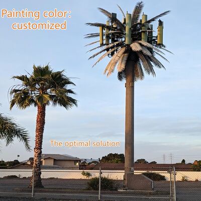 Custom Design Bionic Tree Tower Camouflaged For Scenic Area Urban Landscape