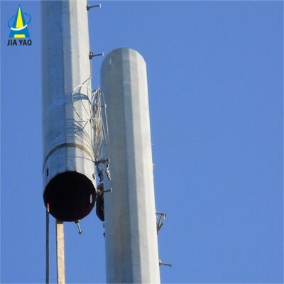 หอสื่อสารโมโนโพลเหล็กผุกร่อน 28M สำหรับการครอบคลุมสัญญาณ