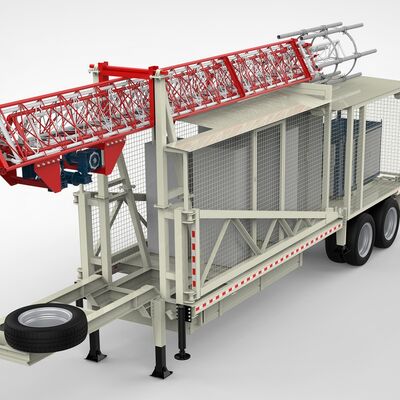 Mobile Emergency Communication Tower Trailer with Telescopic Mast Hot Dip Galvanized Lattice Steel Tower for Rapid Deployment Disaster Recovery